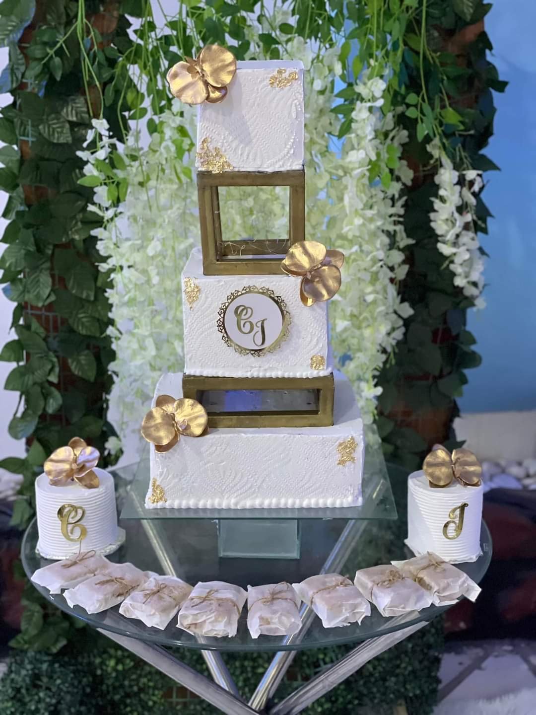 Kit Bolo de casamento 3 andares 