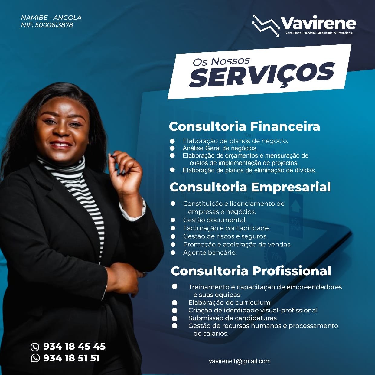 Consulta Financeira, empresarial ou profissional