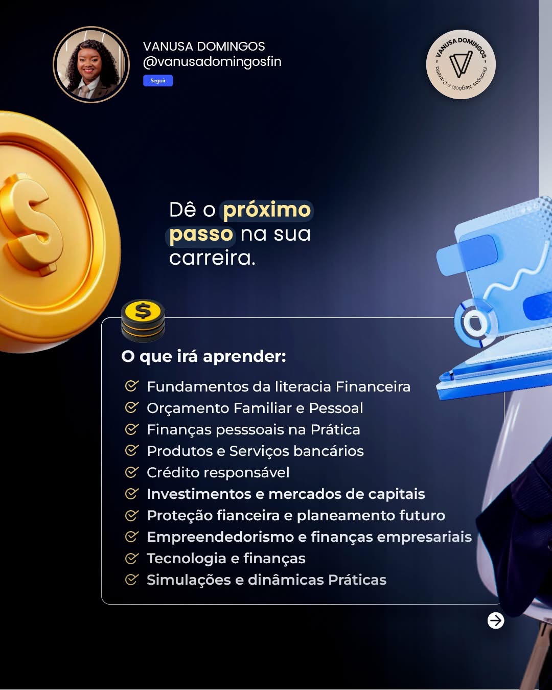 Banner Treinamento quem sabe investe - Compritraz